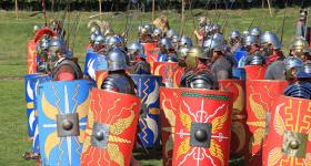 Roman Soldiers at Corbridge, Northumberland
