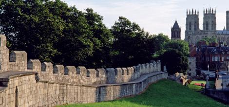 York Walls and Minster - Credit: VisitEngland York Walls and Minster - Credit: VisitEngland