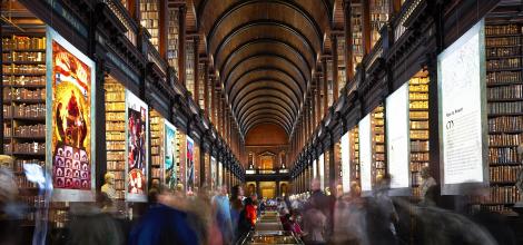 The Long Room in the Old Library, Trinity College Dublin